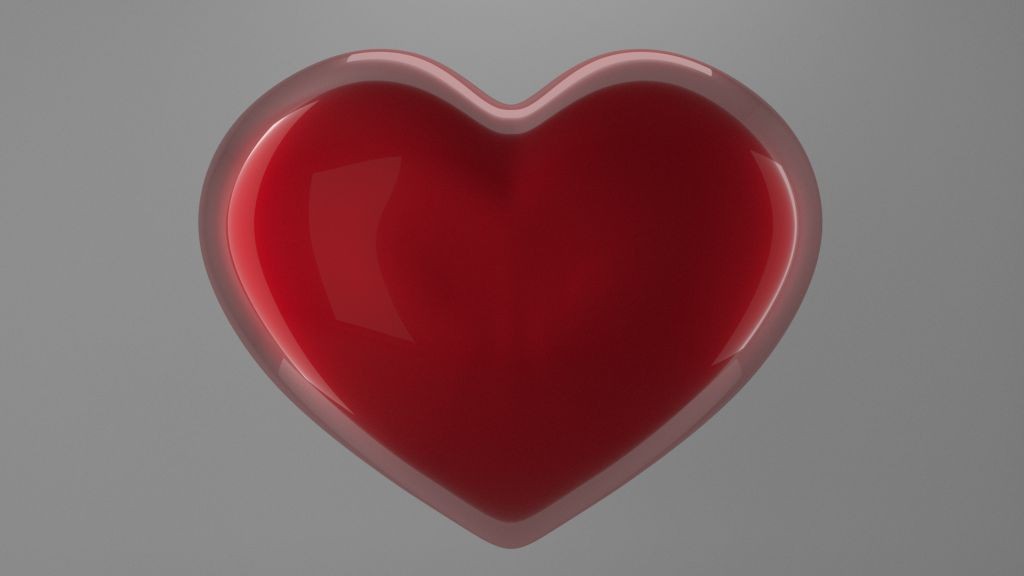 Simple Glass Heart preview image 1